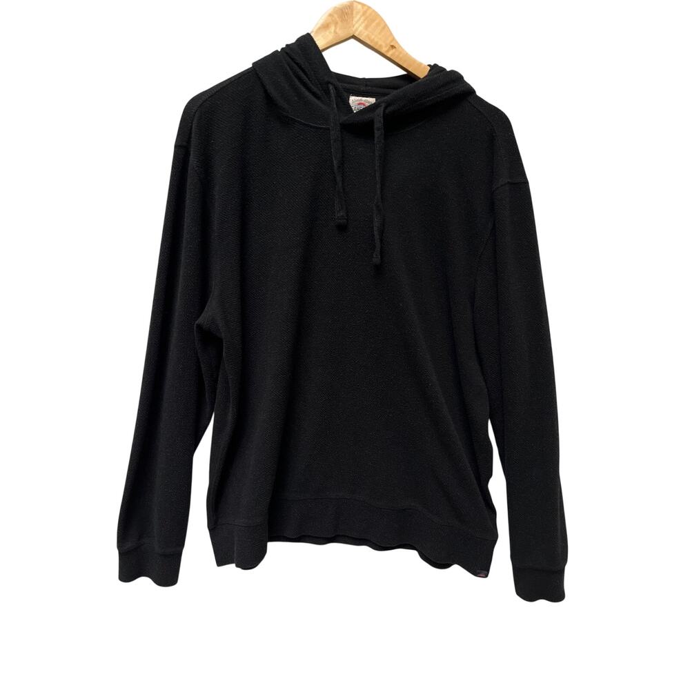Faherty XL Organic Cotton Blend Hoodie sweater size XL in Black